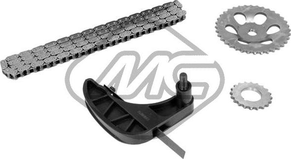 Metalcaucho 13859 - Комплект ангренажна верига vvparts.bg