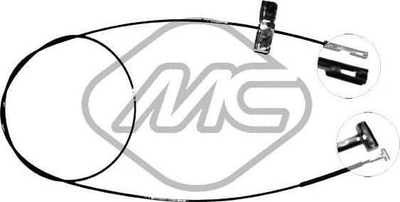 Metalcaucho 80079 - Жило, ръчна спирачка vvparts.bg