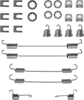 Metelli 9031 - Комплект принадлежности, спирани челюсти vvparts.bg