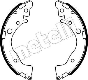 Metelli 53-0493 - Комплект спирачна челюст vvparts.bg