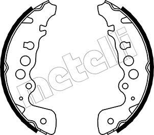 Metelli 53-0401 - Комплект спирачна челюст vvparts.bg