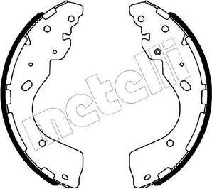 Metelli 53-0508 - Комплект спирачна челюст vvparts.bg