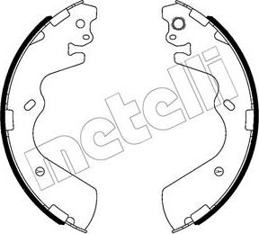 Metelli 53-0654 - Комплект спирачна челюст vvparts.bg