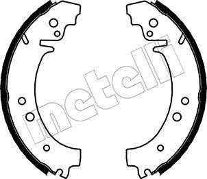 Metelli 53-0060 - Комплект спирачна челюст vvparts.bg