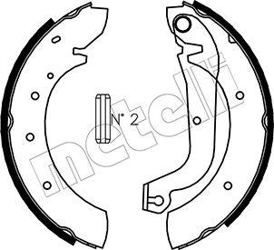 Metelli 53-0068 - Комплект спирачна челюст vvparts.bg