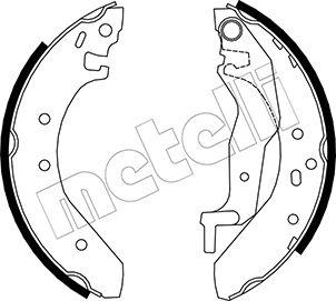 Metelli 53-0006 - Комплект спирачна челюст vvparts.bg