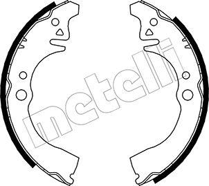 Metelli 53-0035 - Комплект спирачна челюст vvparts.bg