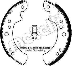 Metelli 53-0114 - Комплект спирачна челюст vvparts.bg