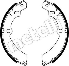 Metelli 53-0397 - Комплект спирачна челюст vvparts.bg