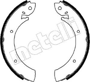 Metelli 53-0342 - Комплект спирачна челюст vvparts.bg