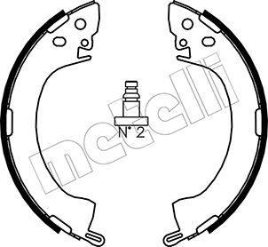 Metelli 53-0251 - Комплект спирачна челюст vvparts.bg