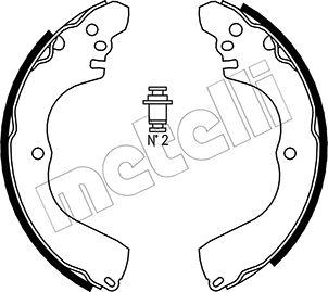 Metelli 53-0261 - Комплект спирачна челюст vvparts.bg