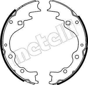 Metelli 53-0202 - Комплект спирачна челюст vvparts.bg