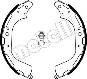 Metelli 53-0282 - Комплект спирачна челюст vvparts.bg