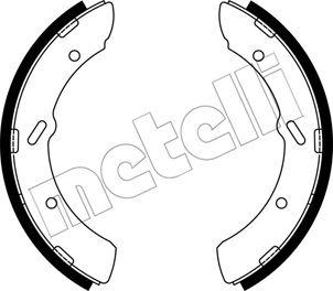 Metelli 53-0706 - Комплект спирачна челюст vvparts.bg