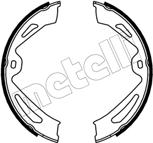 Metelli 53-0726 - Комплект спирачна челюст, ръчна спирачка vvparts.bg