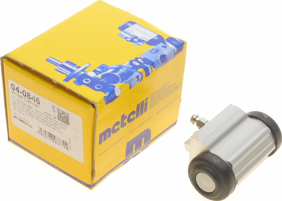 Metelli 04-0846 - Спирачно цилиндърче на колелото vvparts.bg