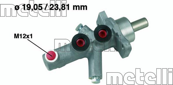 Metelli 05-0622 - Спирачна помпа vvparts.bg