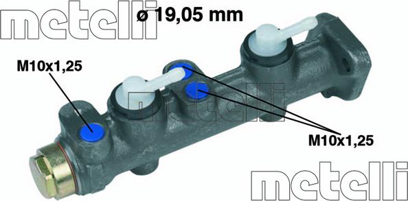 Metelli 05-0063 - Спирачна помпа vvparts.bg