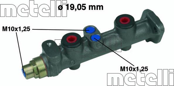 Metelli 05-0014 - Спирачна помпа vvparts.bg