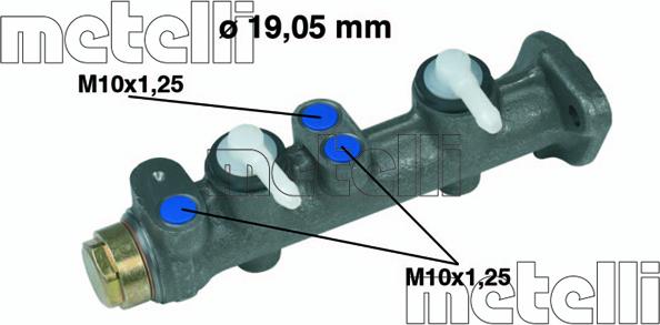 Metelli 05-0021 - Спирачна помпа vvparts.bg