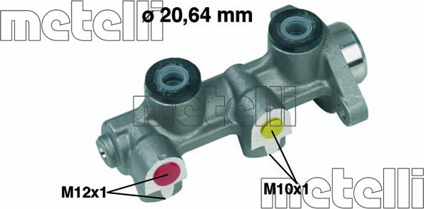 Metelli 05-0190 - Спирачна помпа vvparts.bg