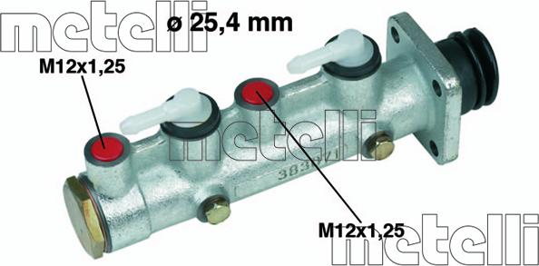 Metelli 05-0140 - Спирачна помпа vvparts.bg