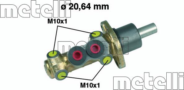 Metelli 05-0142 - Спирачна помпа vvparts.bg