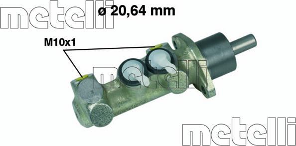 Metelli 05-0147 - Спирачна помпа vvparts.bg