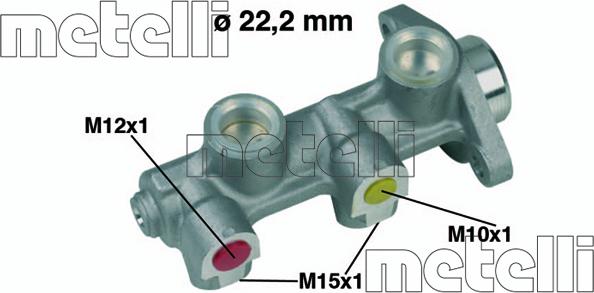 Metelli 05-0189 - Спирачна помпа vvparts.bg