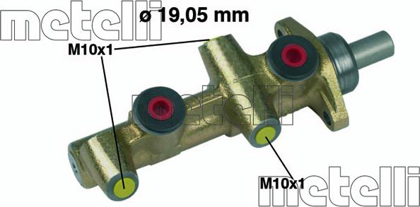 Metelli 05-0138 - Спирачна помпа vvparts.bg