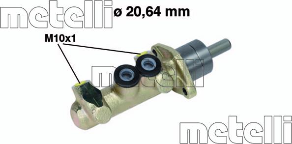 Metelli 05-0340 - Спирачна помпа vvparts.bg