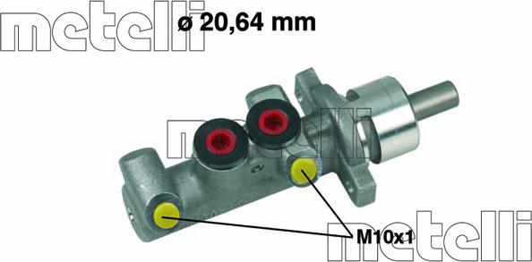 Metelli 05-0356 - Спирачна помпа vvparts.bg