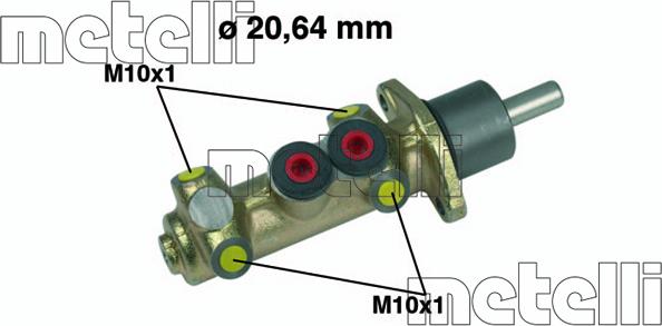 Metelli 05-0300 - Спирачна помпа vvparts.bg