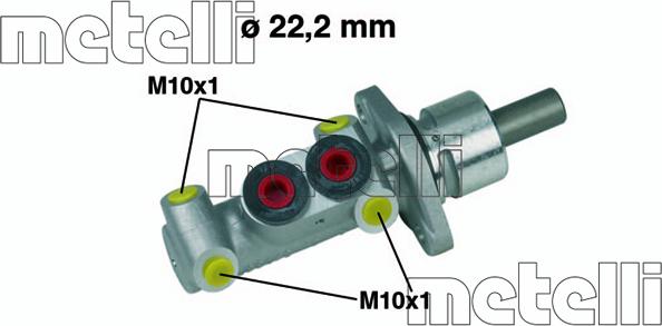 Metelli 05-0302 - Спирачна помпа vvparts.bg