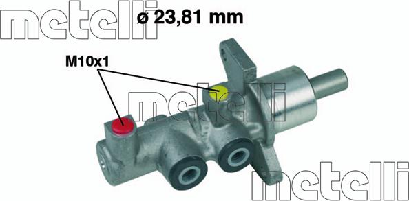 Metelli 05-0379 - Спирачна помпа vvparts.bg