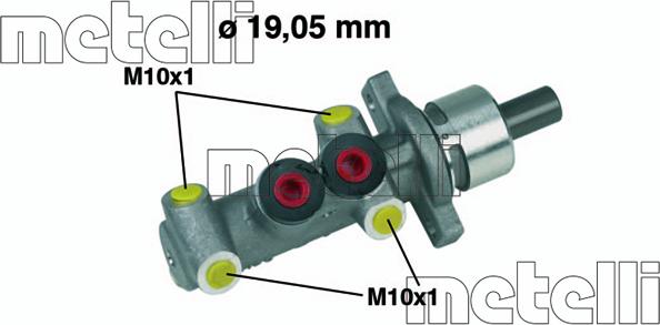 Metelli 05-0266 - Спирачна помпа vvparts.bg