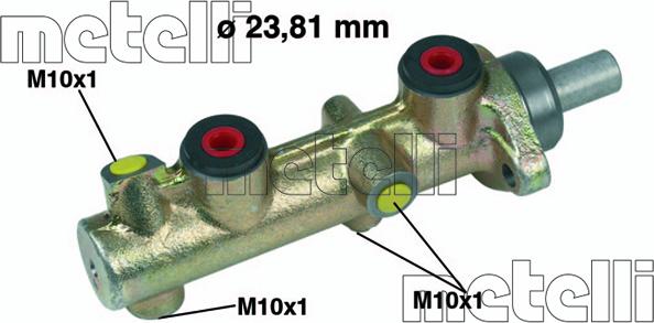 Metelli 05-0203 - Спирачна помпа vvparts.bg