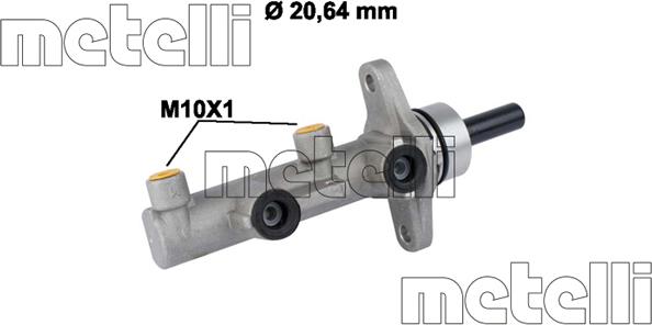 Metelli 05-0710 - Спирачна помпа vvparts.bg