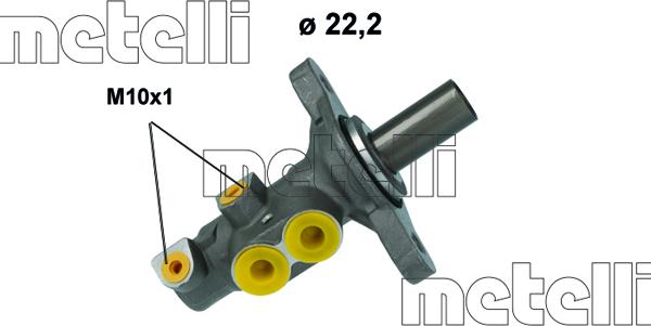 Metelli 05-1229 - Спирачна помпа vvparts.bg