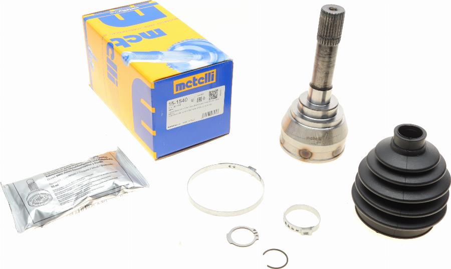 Metelli 15-1540 - Каре комплект, полуоска vvparts.bg