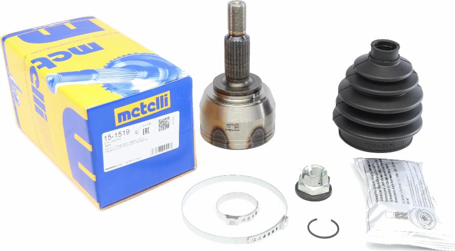 Metelli 15-1519 - Каре комплект, полуоска vvparts.bg