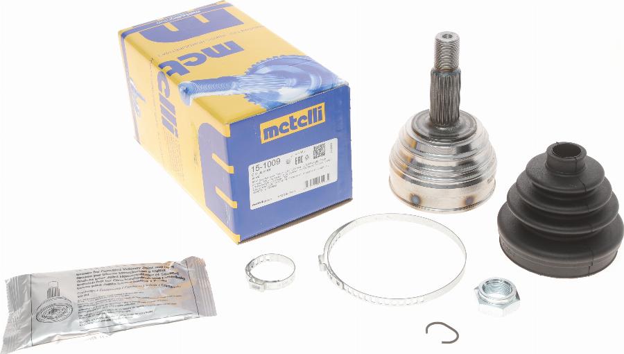 Metelli 15-1009 - Каре комплект, полуоска vvparts.bg