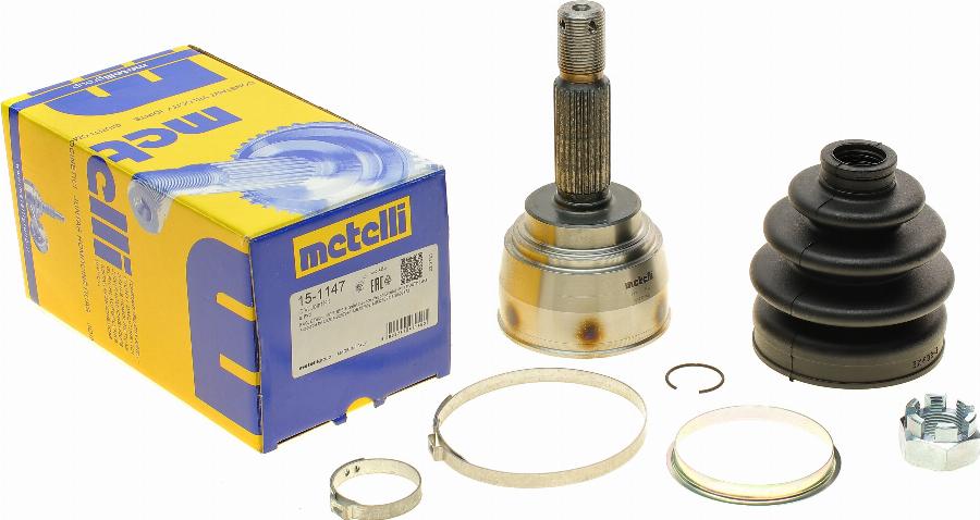 Metelli 15-1147 - Каре комплект, полуоска vvparts.bg