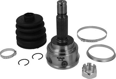 Metelli 15-1161 - Каре комплект, полуоска vvparts.bg