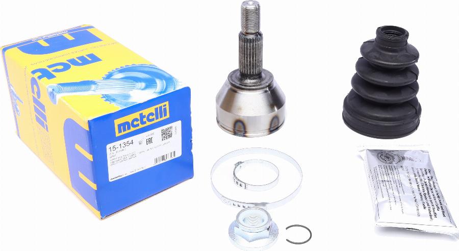 Metelli 15-1354 - Каре комплект, полуоска vvparts.bg