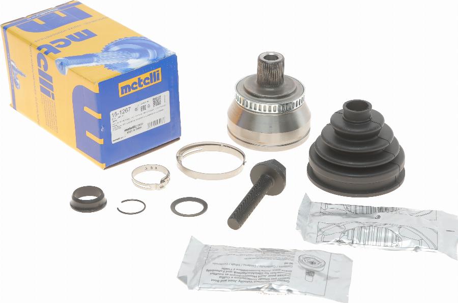 Metelli 15-1267 - Каре комплект, полуоска vvparts.bg