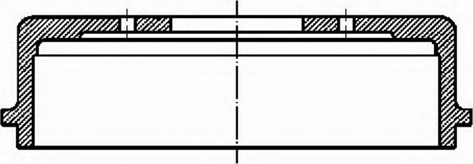 Metelli 18-0384 - Спирачен барабан vvparts.bg