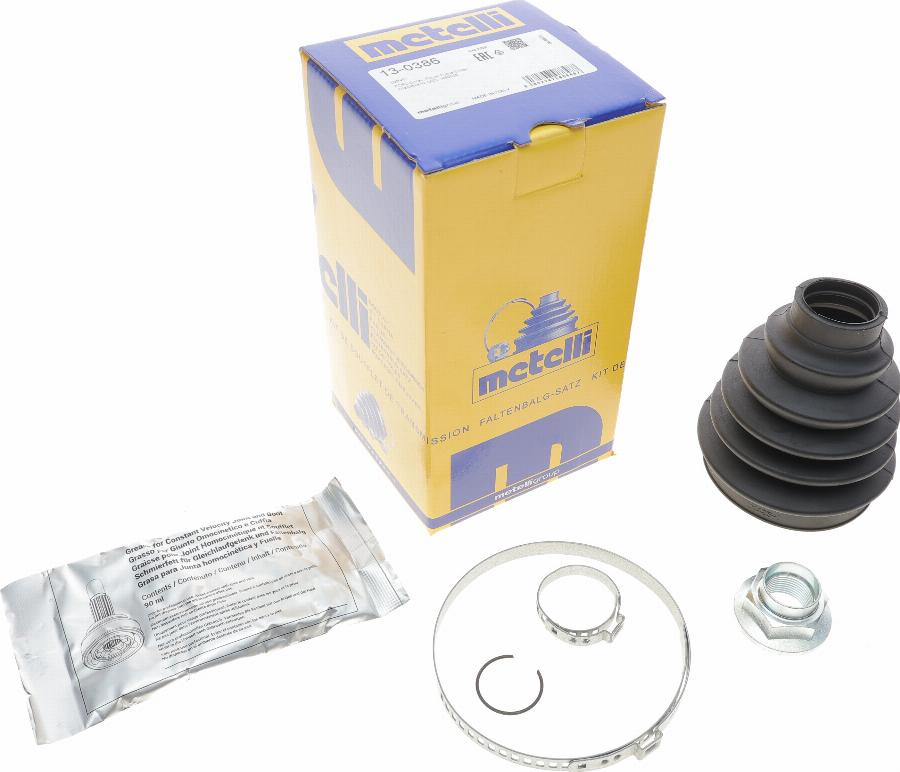 Metelli 13-0386 - Маншон, полуоска vvparts.bg