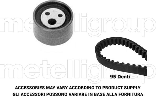 Metelli 29-0068 - Комплект ангренажен ремък vvparts.bg